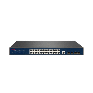 CP-ANW-GPM24F4-40-L3 — 24 Port Gigabit + 4 SFP+ uplinks (L3 Managed PoE)